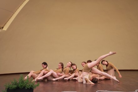 Uczestnicy pokazów tanecznych